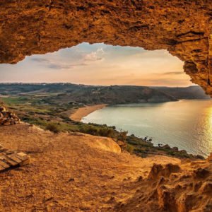 Mixta Cave In Gozo, Malta